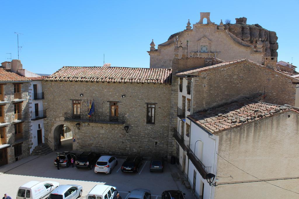 Hotel D'Ares Ares del Maestre Esterno foto